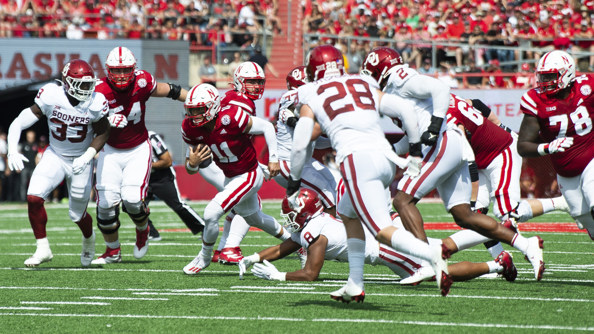 Oklahoma vs. Nebraska, 9.17